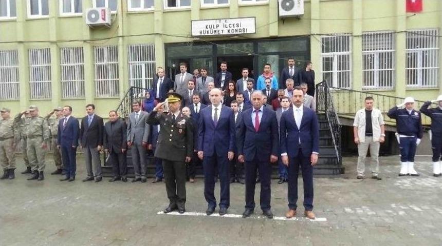 Kulp&rsquo;ta 29 Ekim Kutlaması