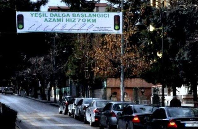 Trafikte ‘yeşil Dalga’