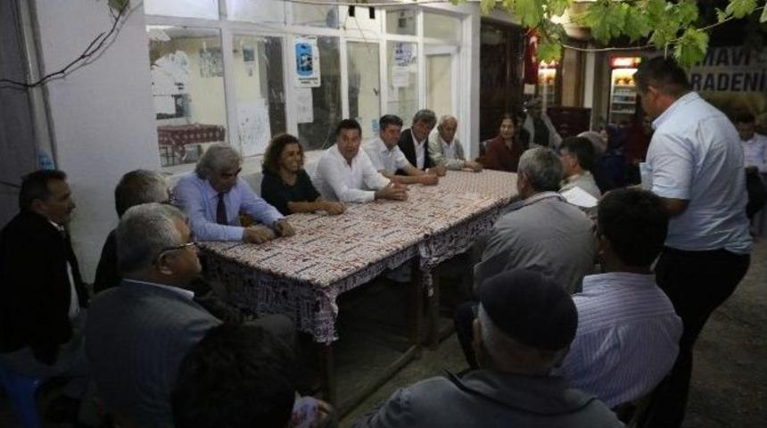 Chp&rsquo;li Bodrum Belediye Başkanı Kocadon, Seydikemer&rsquo;de &Ccedil;ift&ccedil;ileri Dinledi