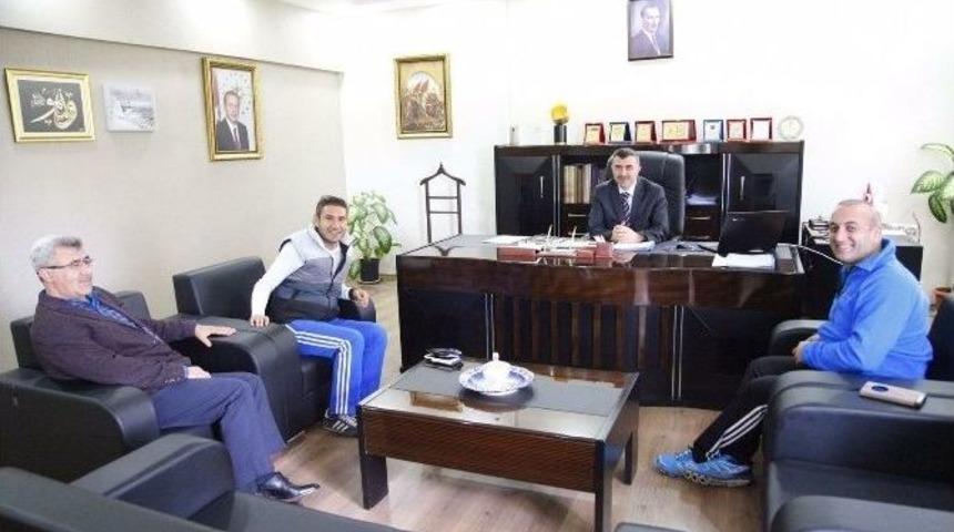 T&uuml;rkiye Oryantiring Federasyonu Temsilcilerinden Ziyaretler