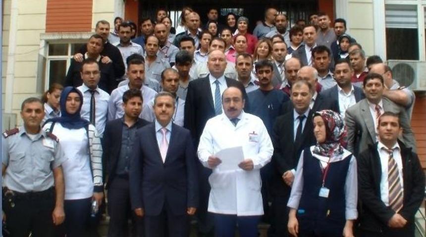 Birecik&rsquo;ten Sağlık &Ccedil;alışanlarına Saldırıya Kınama