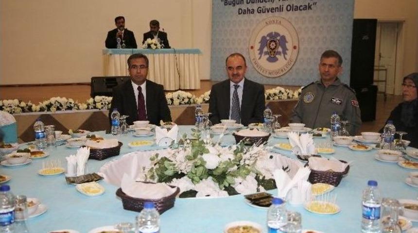 Konya Emniyetinden Şehit Ailelerine Ve Gazilere Yemek