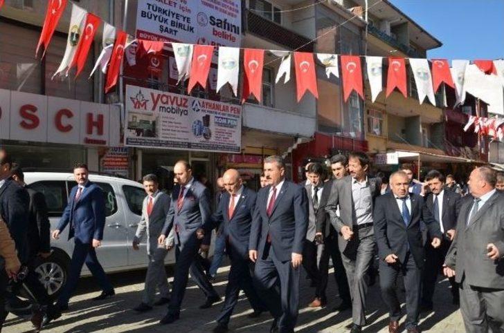 Bbp Genel Başkanı Destici Alaplı’da Esnafları Ziyaret Etti G2