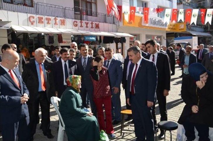 Bbp Genel Başkanı Destici Alaplı’da Esnafları Ziyaret Etti G3