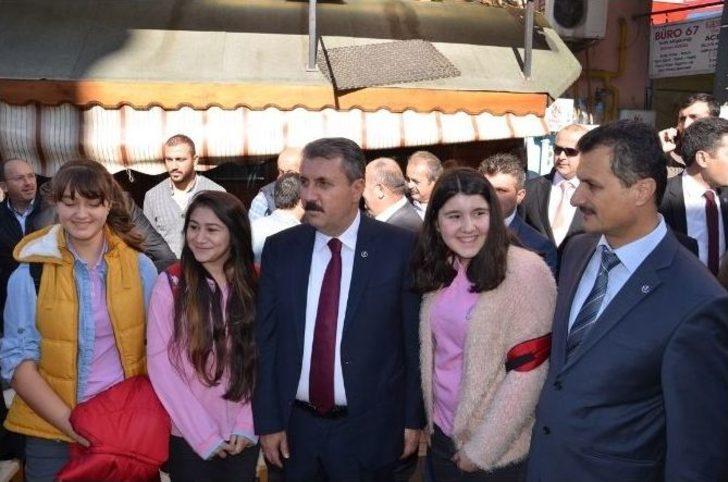 Bbp Genel Başkanı Destici Alaplı’da Esnafları Ziyaret Etti G5