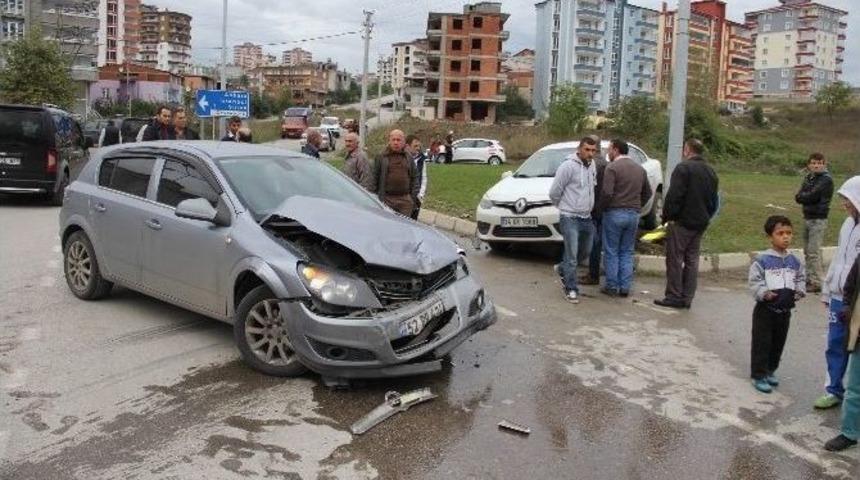 Samsun’da Trafik Kazası: 5 Yaralı