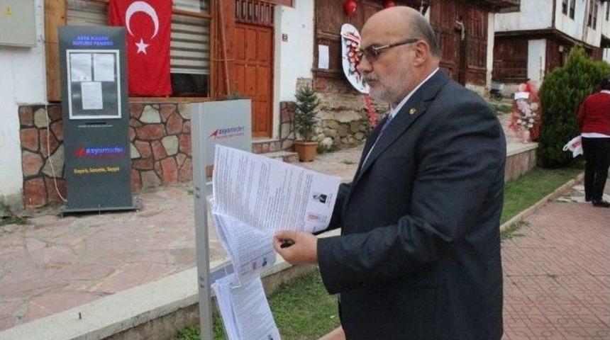 Ahmet Yelis, Taşk&ouml;pr&uuml;&rsquo;y&uuml; Ziyaret Etti