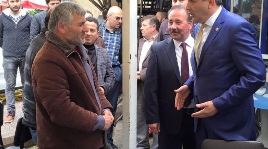 Emin &Ccedil;ınar, Cide İl&ccedil;esini Ziyaret Etti