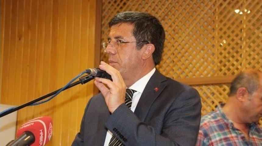 Ekonomi Bakanı Zeybek&ccedil;i Bucak&rsquo;ta İşadamları Ve Stk&rsquo;lar İle Bir Araya Geldi