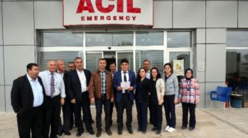 G&ouml;lbaşı Devlet Hastanesi&rsquo;nde Ter&ouml;re Tepki