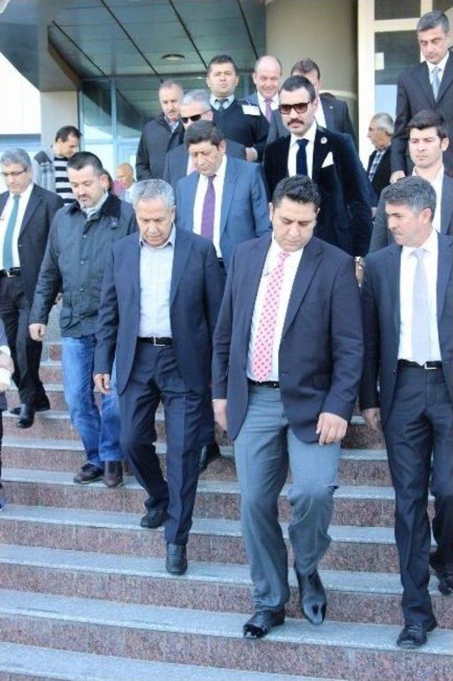 Arınç’tan Pakdemirli’ye Geçmiş Olsun Ziyareti