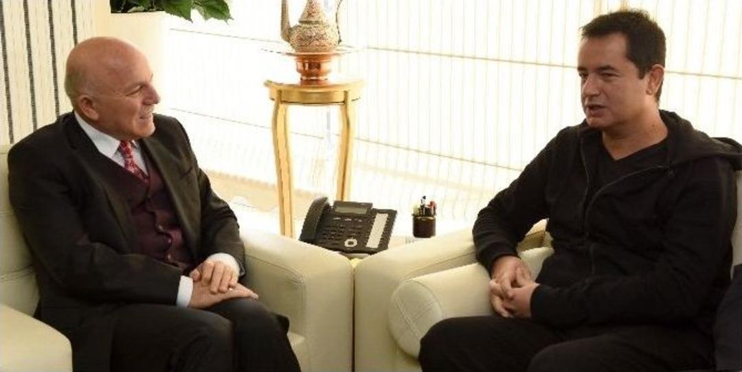 Acun Ilıcalı, Başkan Sekmen&rsquo;i Ziyaret Etti