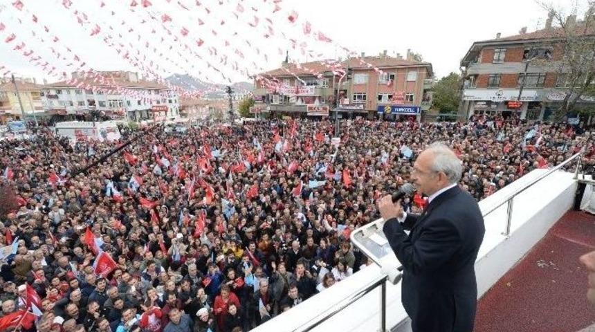 Kılı&ccedil;daroğlu, Tuzlu&ccedil;ayır&rsquo;da Vatandaşlara Seslendi