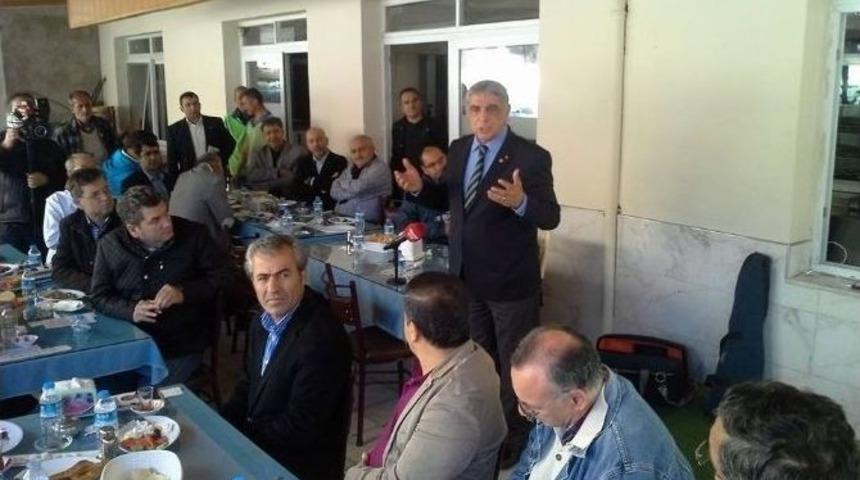 Kalkan, Gıda &Ccedil;arşısı Esnafıyla Buluştu