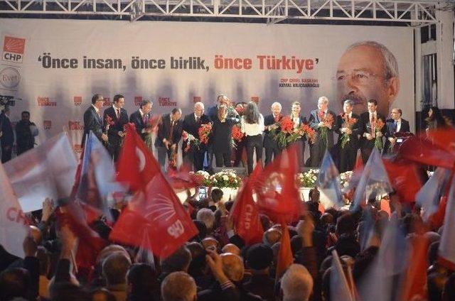 Chp Genel Başkanı Kılıçdaroğlu Çorlu’da 3