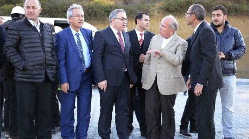 Toki Başkanı, Kutlubey Kamp&uuml;s&uuml;n&uuml; İnceledi