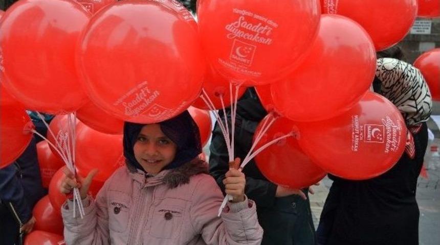 Saadet Partisi Kayseri Hanımlar Gençlik Başkanı Sümeyye Olgun: