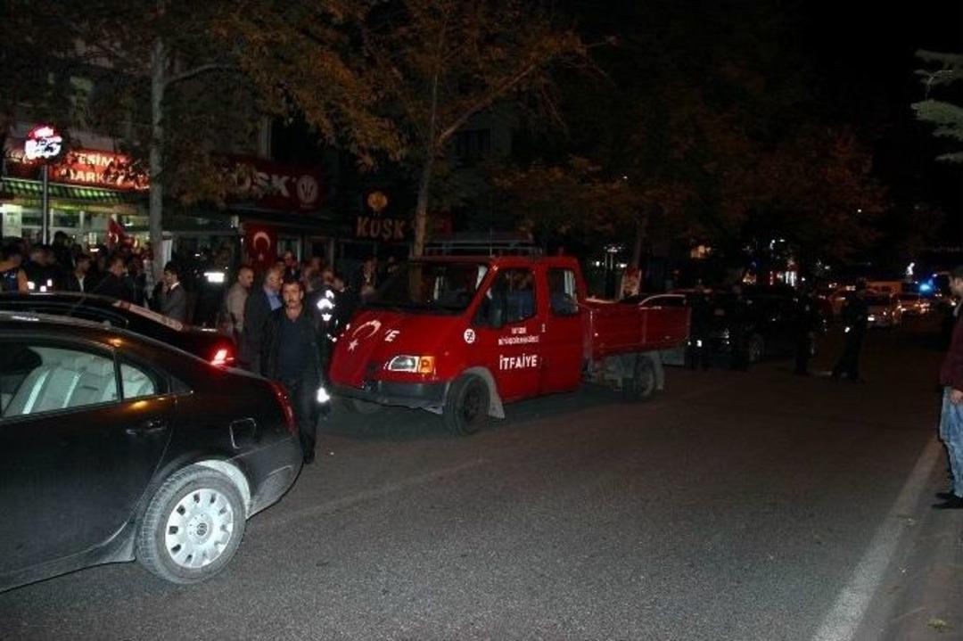 Kayseri&rsquo;de Pankart Gerginliği