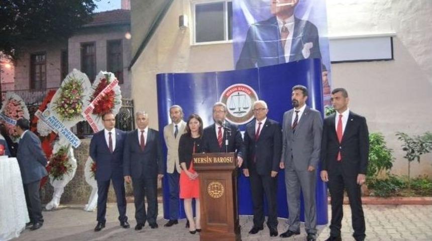Mersin Barosu&rsquo;ndan Cumhuriyet Resepsiyonu