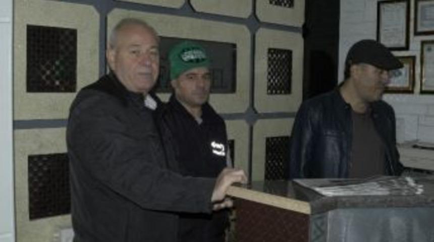 Muhtardan Yanan Otele Ge&ccedil;miş Olsun Ziyareti