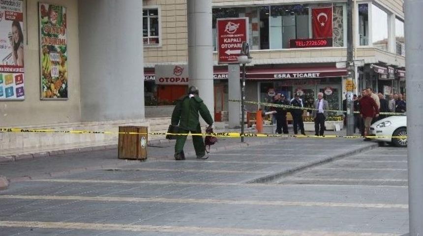 Kayseri&rsquo;de Ş&uuml;pheli &Ccedil;anta Paniği
