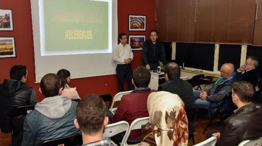 Trabzon Fotografevinde Kelebek Sunumu