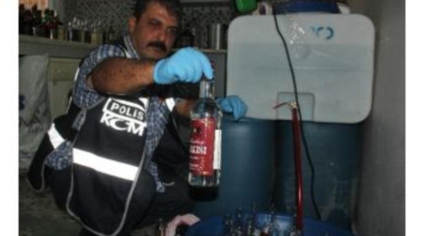 Adana&rsquo;da Sahte İ&ccedil;ki İmalathanesi Ortaya &Ccedil;ıkartıldı