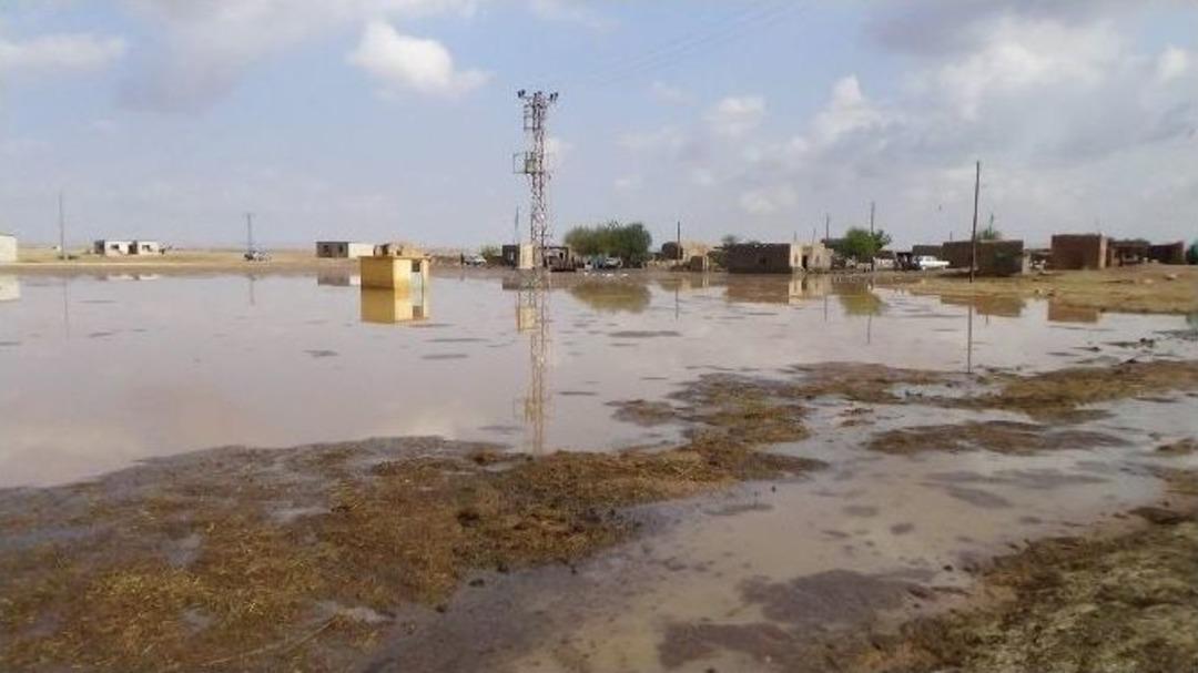 (&ouml;zel Haber) Şanlıurfa&rsquo;nın Sınır K&ouml;ylerinde Sel