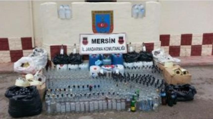 Mersin&rsquo;de Sahte İ&ccedil;ki Operasyonu