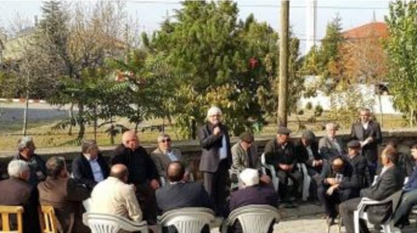 Ak Parti Adayı Koca Se&ccedil;im &Ccedil;alışmalarına &Ccedil;ay İl&ccedil;esinde Devam Etti