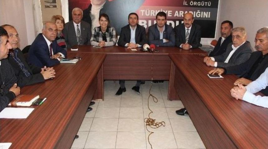 Chp İl Başkanı Enver Kiraz,1 Kasım Se&ccedil;imi &Ccedil;alışmalarını Değerlendirdi