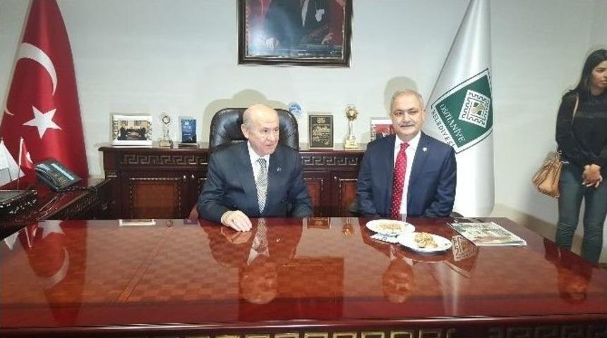 Devlet Bah&ccedil;eli Memleketi Osmaniye&rsquo;de