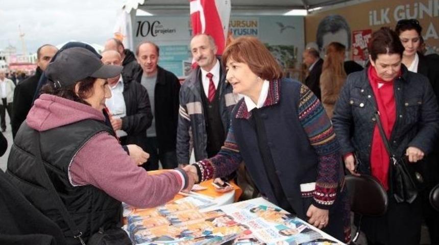 Ak Parti Milletvekili Adayları, Kadık&ouml;y Meydanda Vatandaşlarla Buluştu