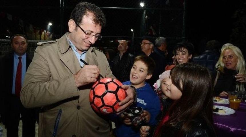 Başkan İmamoğlu İhlas B&ouml;lgesi&rsquo;nde Yapılan &Ccedil;alışmaları Yakından İnceledi