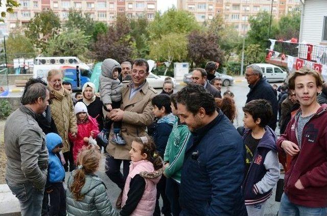 Başkan İmamoğlu İhlas Bölgesi’nde Yapılan Çalışmaları Yakından İnceledi