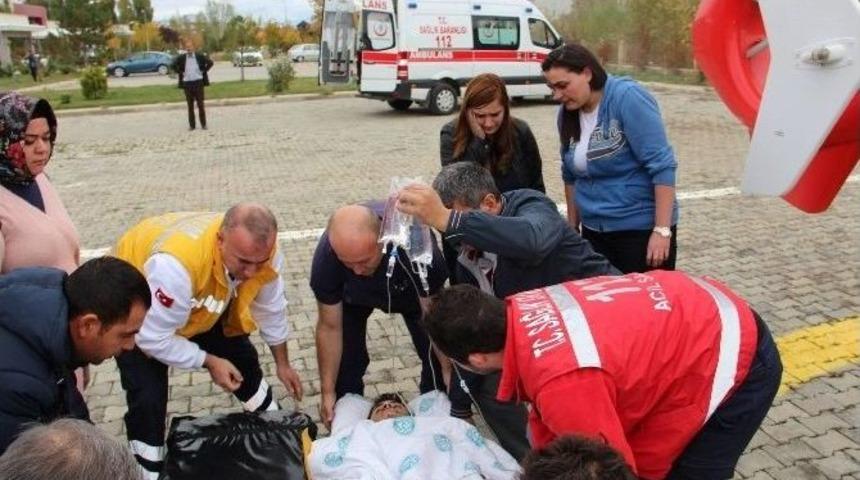 Sağlık Teknisyeni N&ouml;bete Giderken Şarampole U&ccedil;tu