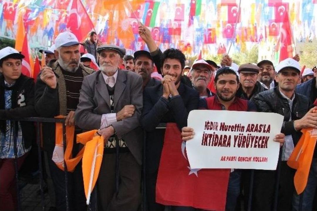 Iğdır&rsquo;da Ak Parti&rsquo;nin Mitingi