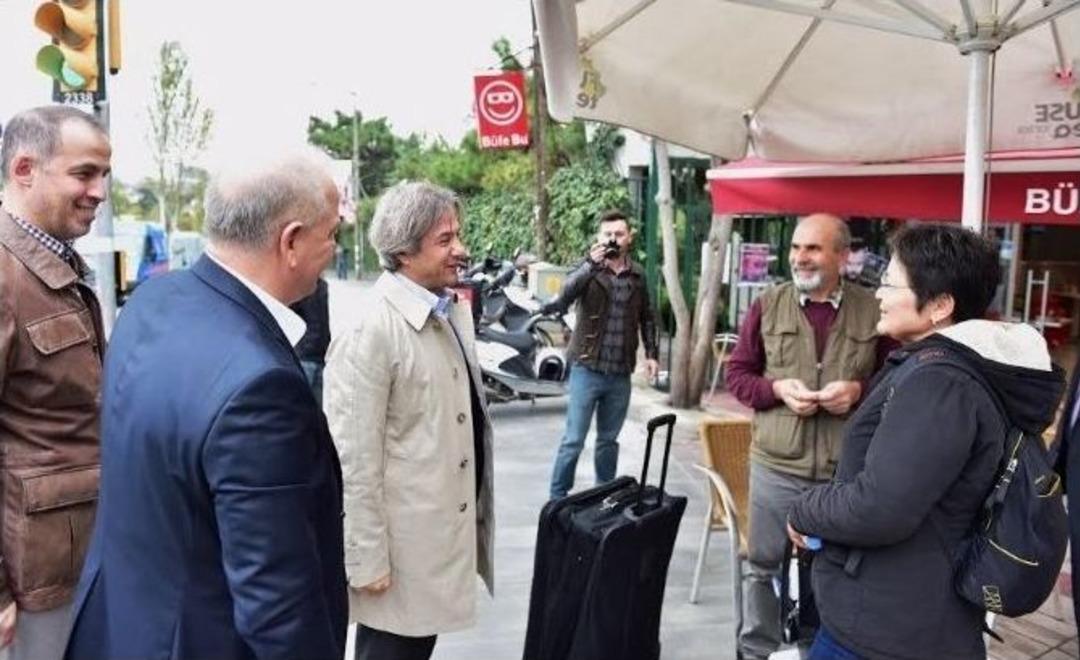 Başkan Demircan, Sarıyer&rsquo;de Esnaf Ziyaretinde Bulundu