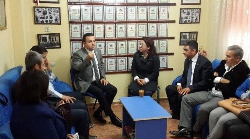 Chp&rsquo;li Vekil İle Şehit Ve Gaziler Derneği Başkanı Arasında Hdp Tartışması