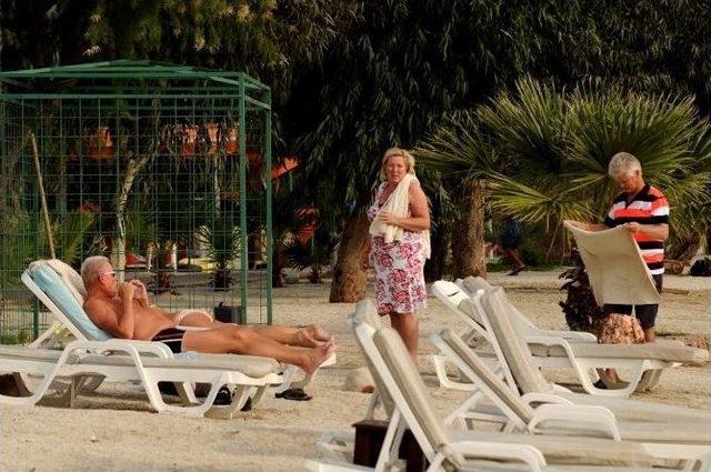 Bodrum’da Kasım’a Bir Kala Deniz Keyfi