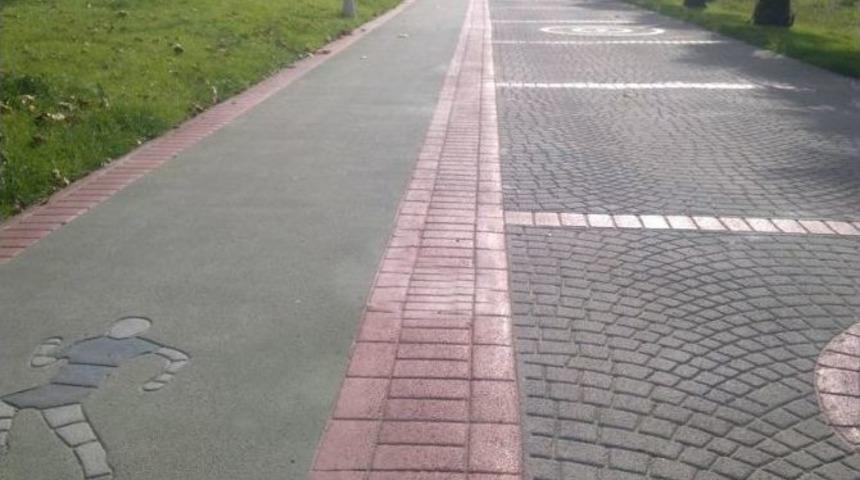 Seyitgazi&rsquo;de Bisiklet Ve Y&uuml;r&uuml;y&uuml;ş Yolları Yapılıyor