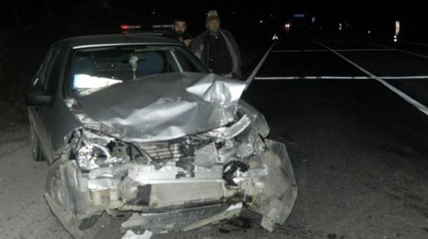 Tekirdağ’da Trafik Kazası: 1’i Ağır 4 Yaralı