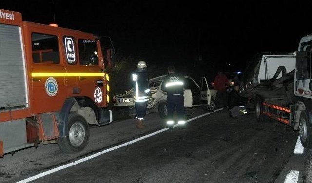 Tekirdağ’da Trafik Kazası: 1’i Ağır 4 Yaralı