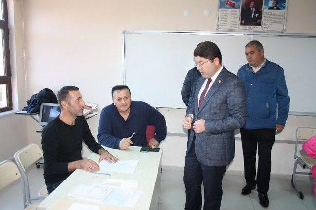 Ak Parti Bartın Milletvekili Yılmaz Tunç Oyunu Amasra’da Kullandı