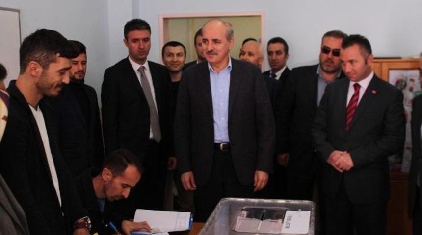 Başbakan Yardımcısı Kurtulmuş Oyunu Kullandı