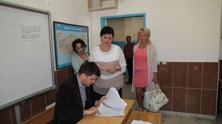 Alanya&rsquo;da Yaşayan Yerleşik Yabancılar Oylarını Kullandı