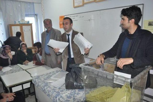 Bitlis&rsquo;te Oy Verme İşlemi Sona Erdi 1