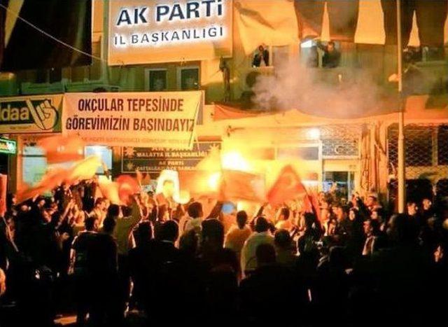 Ak Parti Malatya’da Zaferi Kutluyor