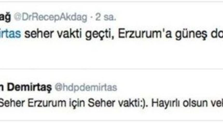 Recep Akdağ’dan Demirtaş’a Cevap