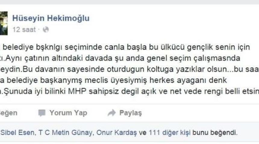 Se&ccedil;imin Ardından &Uuml;lk&uuml; Ocakları Başkanı Ateş P&uuml;sk&uuml;rd&uuml;